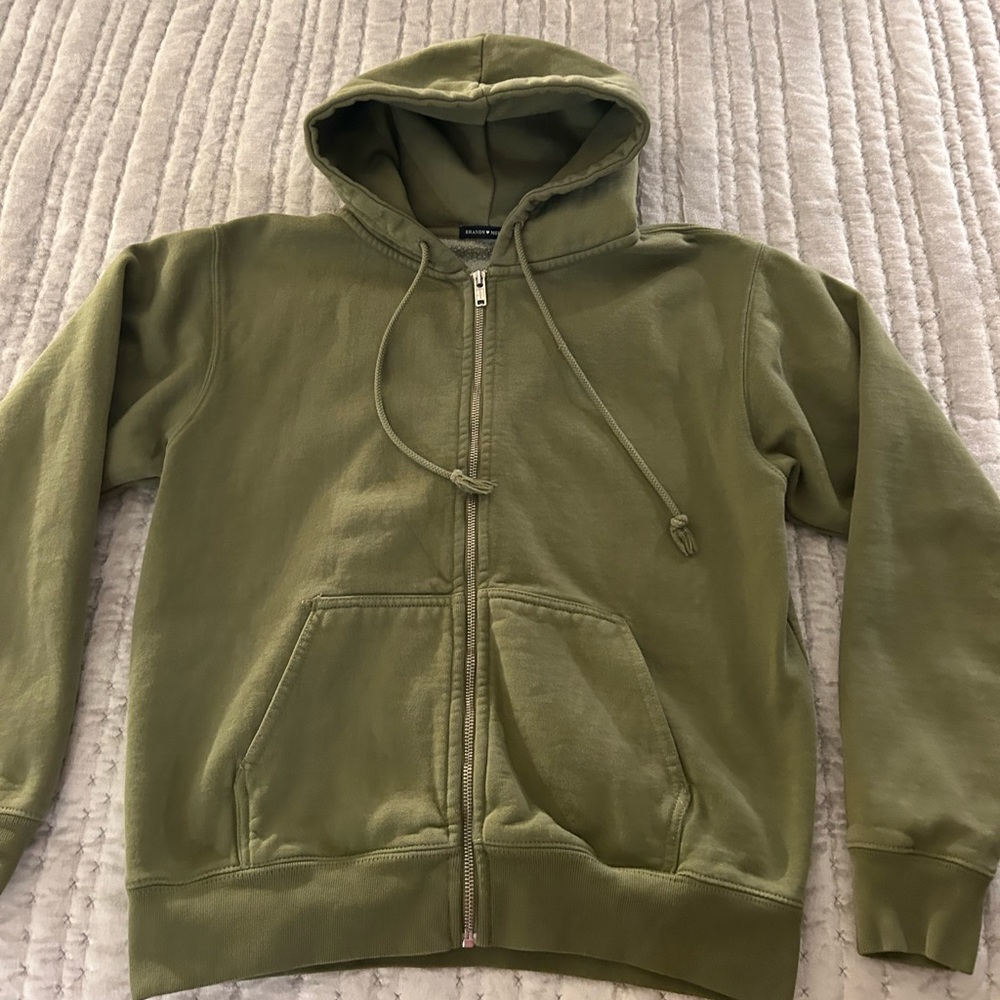 Brandy Melville Zip up OS